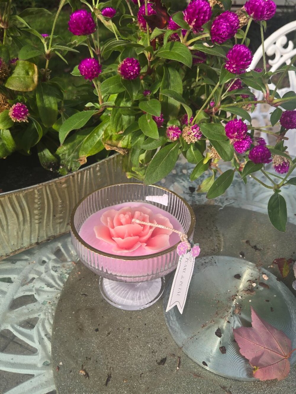 Rose candle - Picture 14 of 16